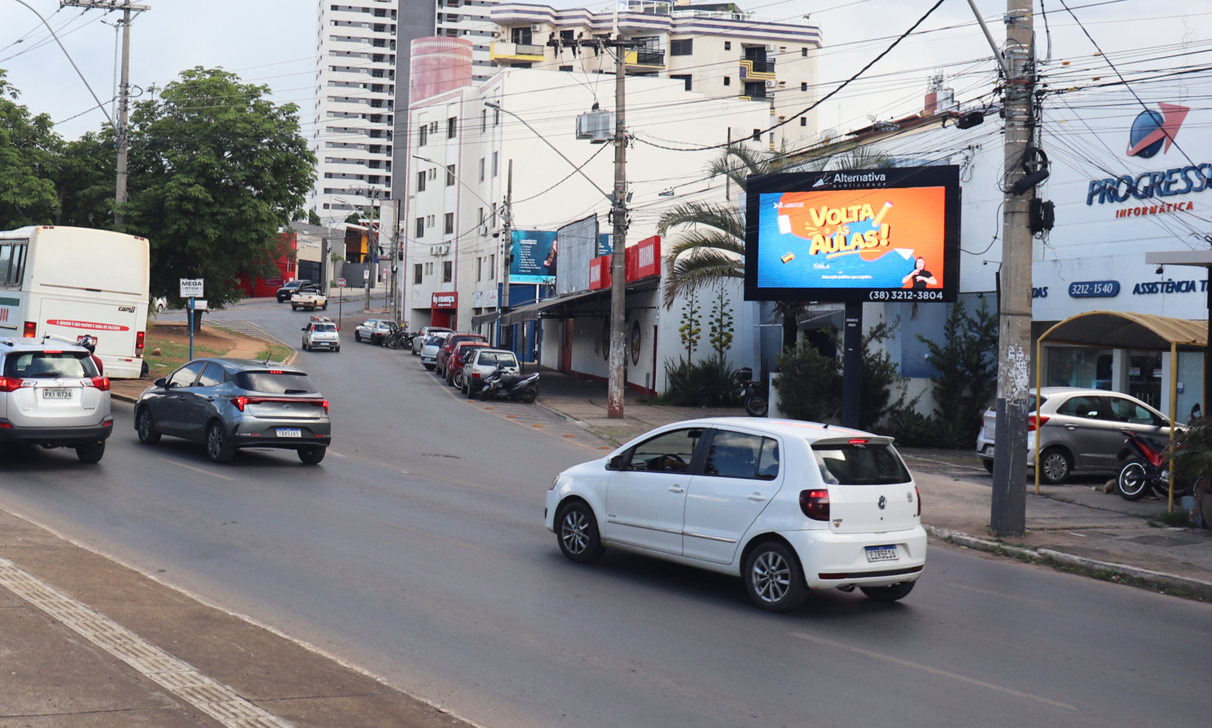 Imagem Placa Num. led progresso