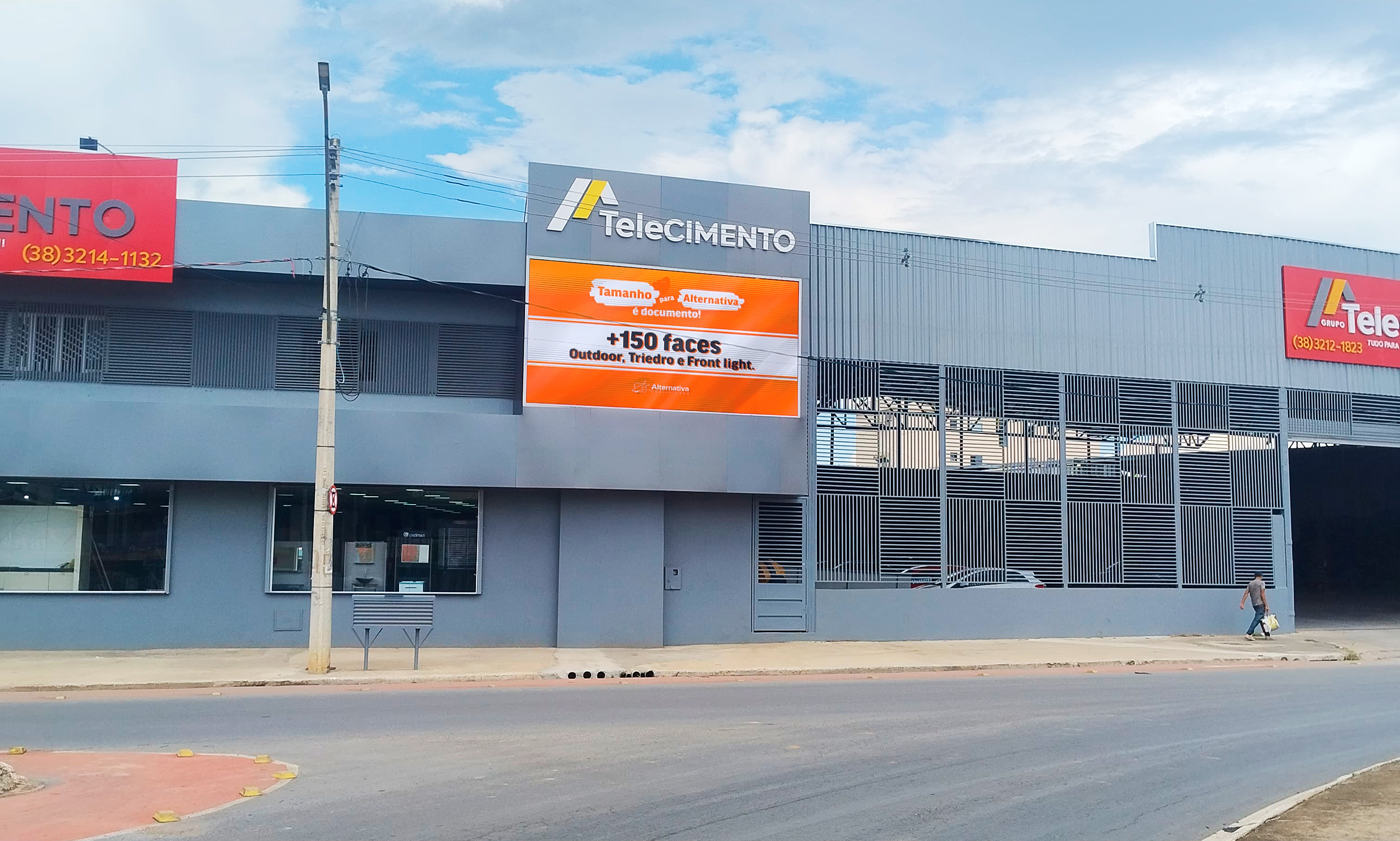 Imagem Outdoor led telecimento